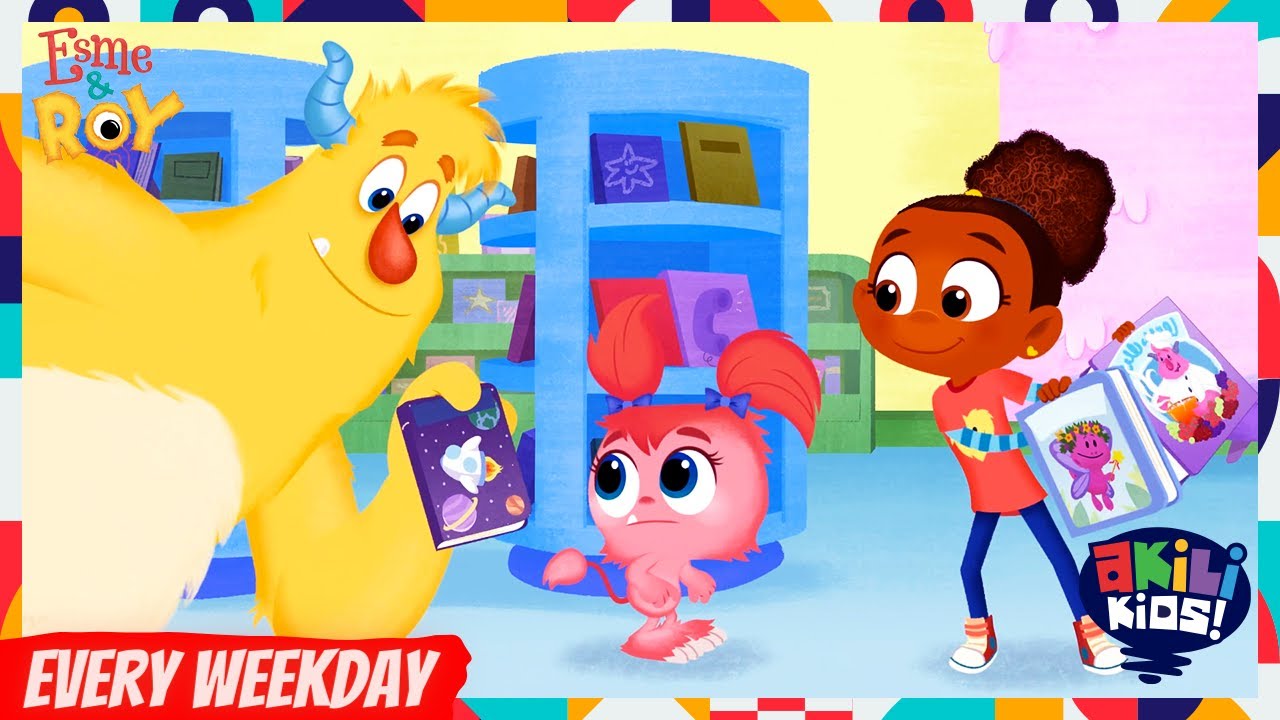 Esme & Roy | Treasure Hunt Book | Akili Kids! - YouTube