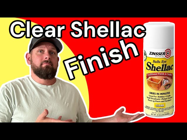Review of Zinsser Shellac Clear Spray Finish # #clearcoat #review 