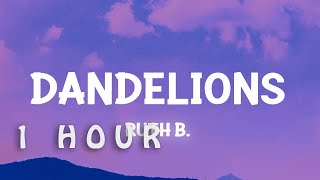 [1 HOUR 🕐 ] Ruth B - Dandelions Slowed TikTok (Lyrics)