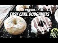 EASY VEGAN CAKE DOUGHNUTS | Recipes by Mary's Test Kitchen