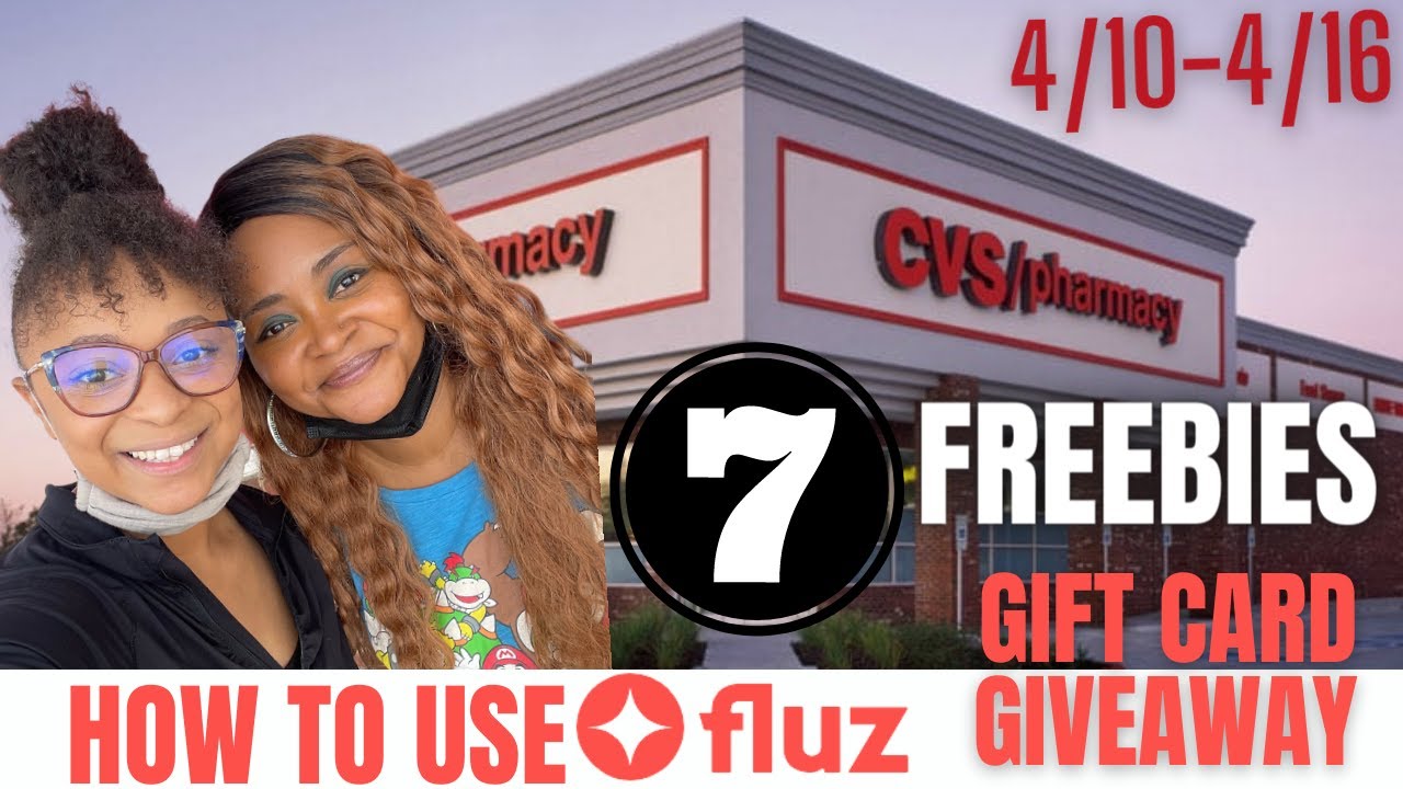 CVS Couponing This Week 4/10-4/16: CVS DEALS: 7 FREEBIES: How To Use Fluz: GIFT CARD GIVEAWAY