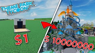 Rating $1 VS $10,000,000 PARKS in Theme Park Tycoon 2