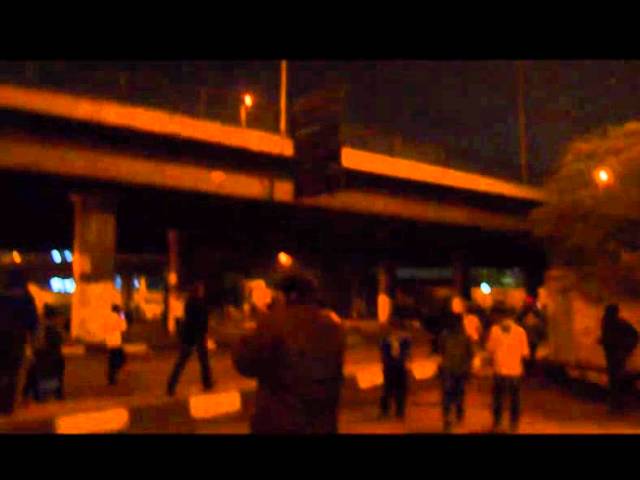 إشتباكات ميدان التحرير منذ قليل