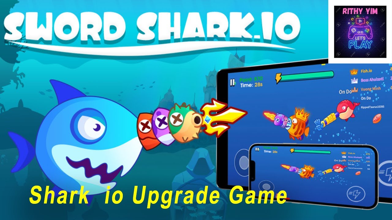 Shark.io 🕹️ Play Now on GamePix