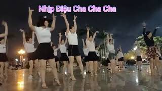 Nhịp Điệu Cha Cha Cha l Nhảy Line Dance l Bài Hướng Dẫn Dưới Video