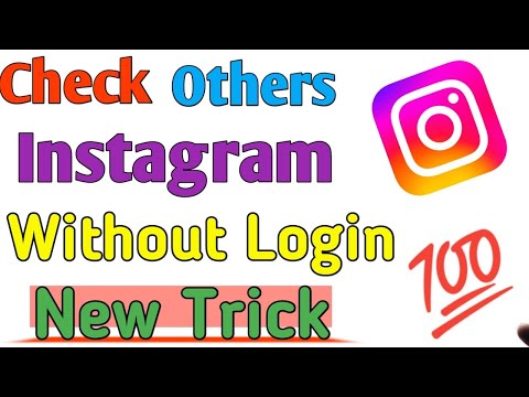 Check Others Instagram Account  Without Login Your Insta Account New Trick 2022 Latest ||