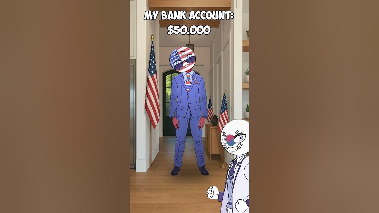 BANK ACCOUNT 🤑 #countryhumans