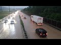 Unwetter Oftringen A1 überschwemmt 23.06.2021