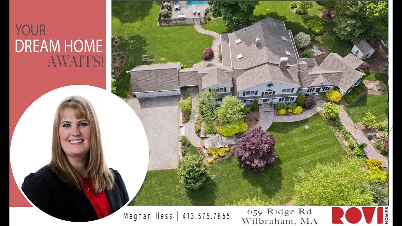 Luxury Home For Sale 659 Ridge Rd, Wilbraham MA YouTube