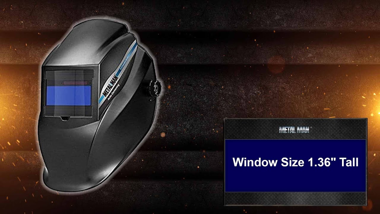 Metalman AB8100SC AB8100SC Welding Helmet YouTube