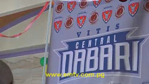 First Central Provincial Team 'Vitis Central Dabari' for the PNGNRL Competition