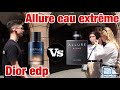 Dior Sauvage edp vs Allure homme sport eau extrême | fragrance test