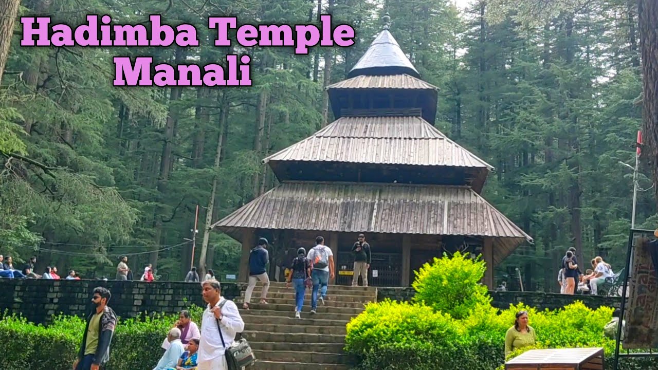 Hadimba Temple of Kullu Manali/ Ghatotkach temple in Manali/ Kathu ...