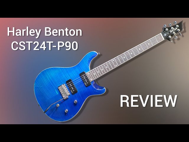 Harley Benton CST-24T Paradise Flame - IN DEPTH Review - YouTube