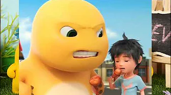 YELLOW DINO BECOMES KING ⁉️Collection of the Latest Funny Viral Dino Kuninh Films | Funny Dubbing thumbnail