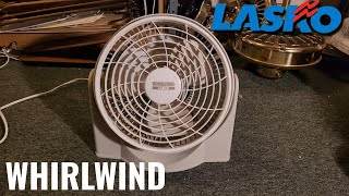 Lasko Whirlwind 10 Pivot Floor Fan 3530 - YouTube