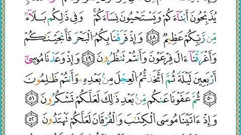 ختمة مصحف التجويد برواية الدوري الصفحة رقم 8