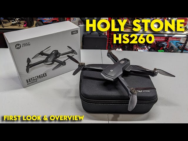 Holy Stone HS260 Foldable Optical Flow Drone | First Look ...