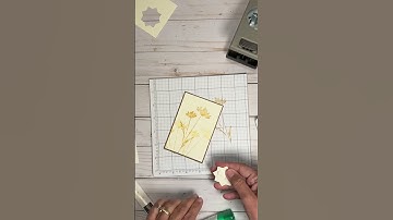 Easy handmade card for any occasion! #shorts #cardmaking #simplestamping #hellofriends