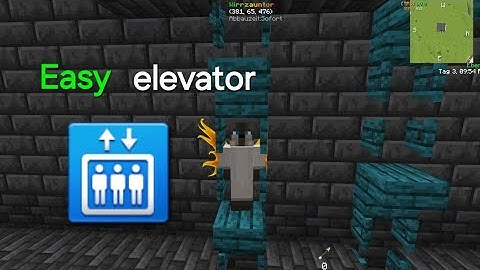 Easy Elevator Tutorial. (Paternoster Lift)