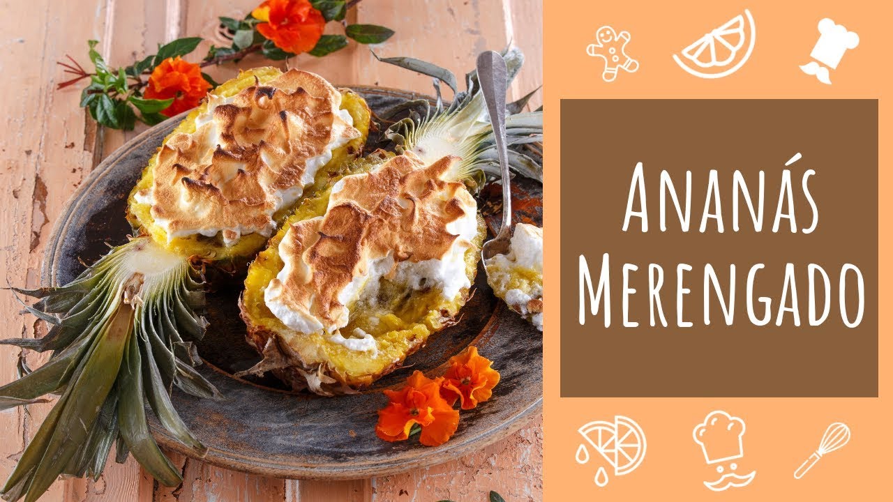 Ananás Merengado (doce fácil)