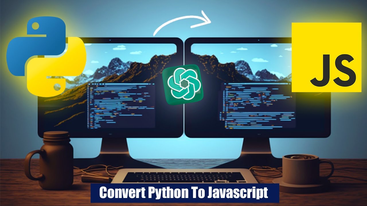 I let CHAT GPT convert my PYTHON code to JAVASCRIPT. #chatgpt - YouTube