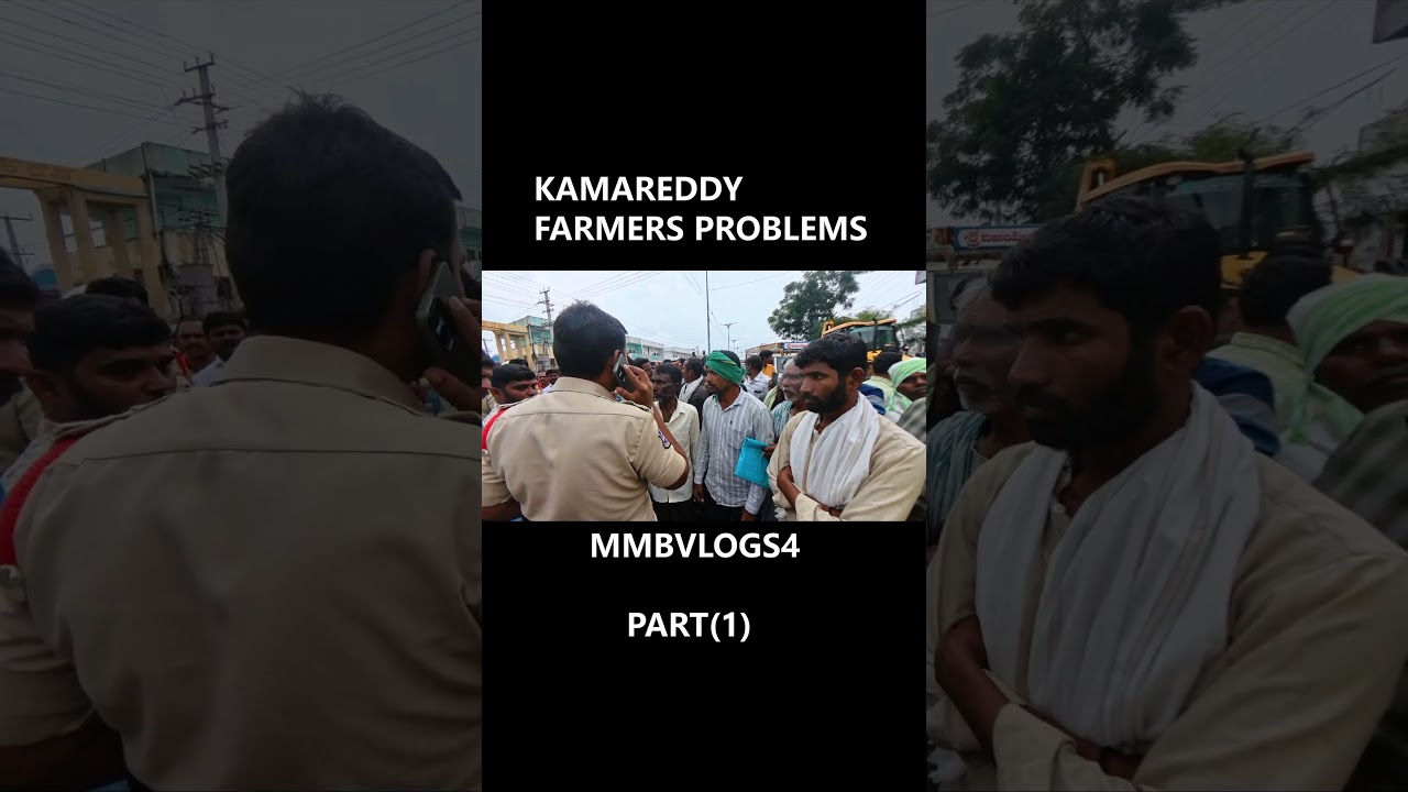 farmers problems in Kamareddy 📢👀 