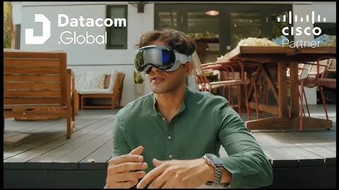 Cisco Spatial Meetings con Apple Vision Pro