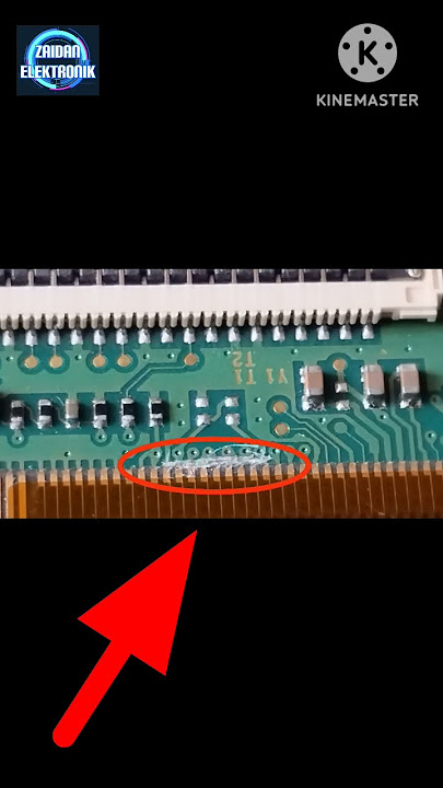 tv polytron ada suara tidak ada gambar