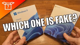 Amazon sold me a COUNTERFEIT copy of Windows 11 !!!!!!111one