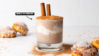 Healthy Cinnamon Roll Overnight Oats | Protein Recipe