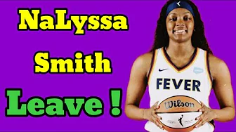 NaLyssa Smith Leave The Indiana Fever, NaLyssa Smith came off bench in Fever loss to Mystics because thumbnail