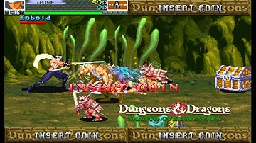 70 Dungeons And Dragons:  Shadow Over Mystara Attract Mode Intro USA Arcade Version #3