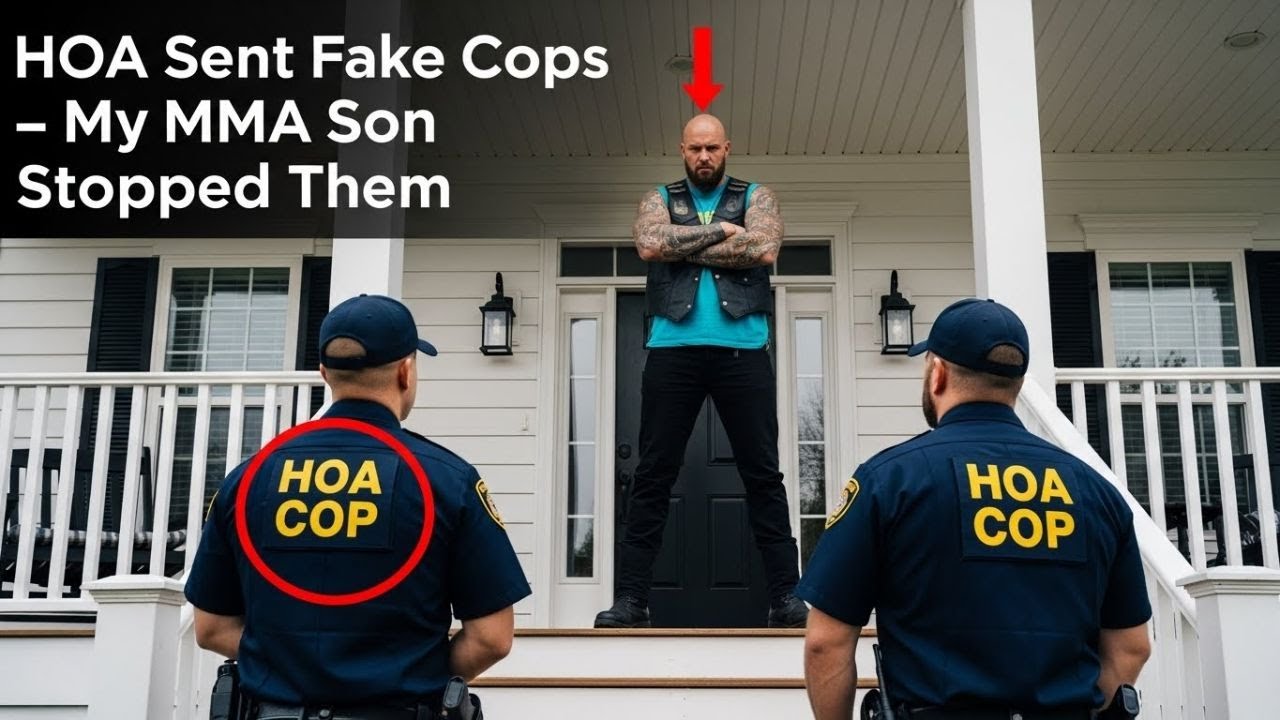 HOA Sent Fake Cops — My MMA-Trained Son Opened the Door