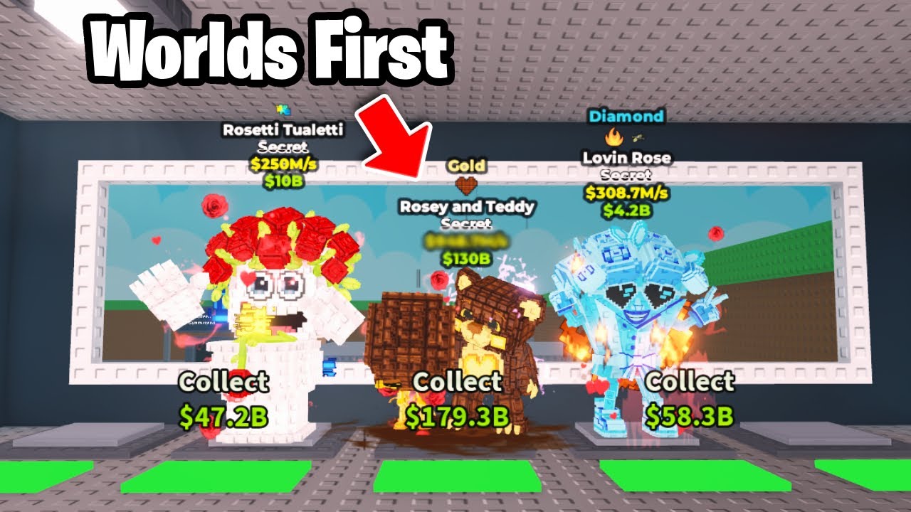 I Got WORLDS FIRST Chocolate Rosey and Teddy In Roblox!