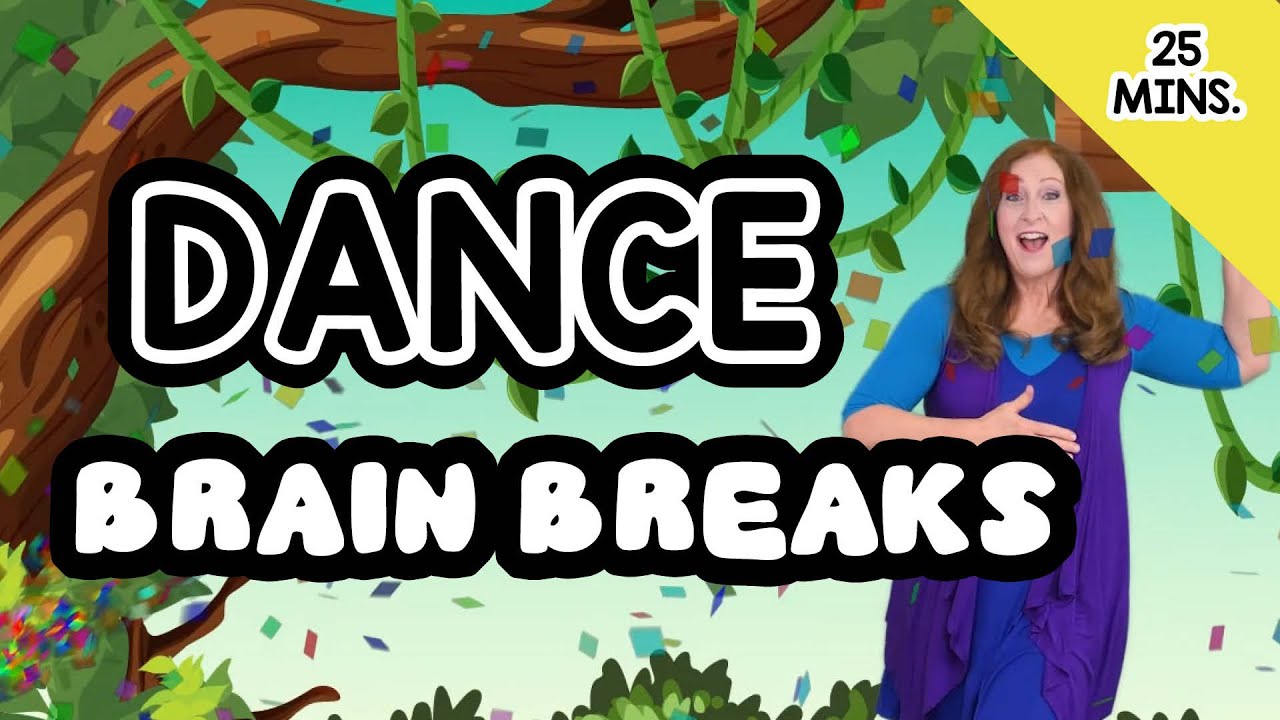 Children's Dance Songs for the Year Brain Breaks Action Songs 25 mins. Sing Play Create