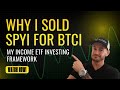 Why I Sold SPYI For BTCI My Income ETF Investing Framework SPYI Vs BTCI 