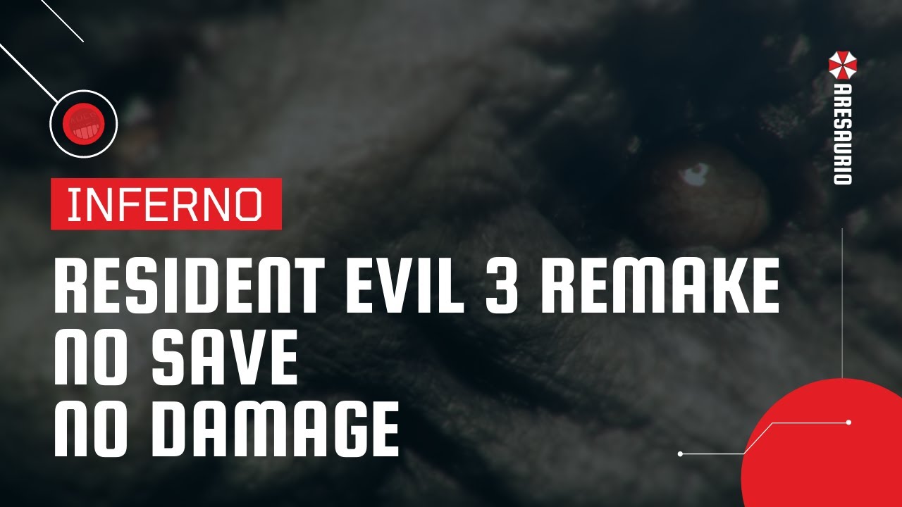 Resident Evil 3 REmake (PC) | No Save | No Damage | Inferno Difficulty | S Rank