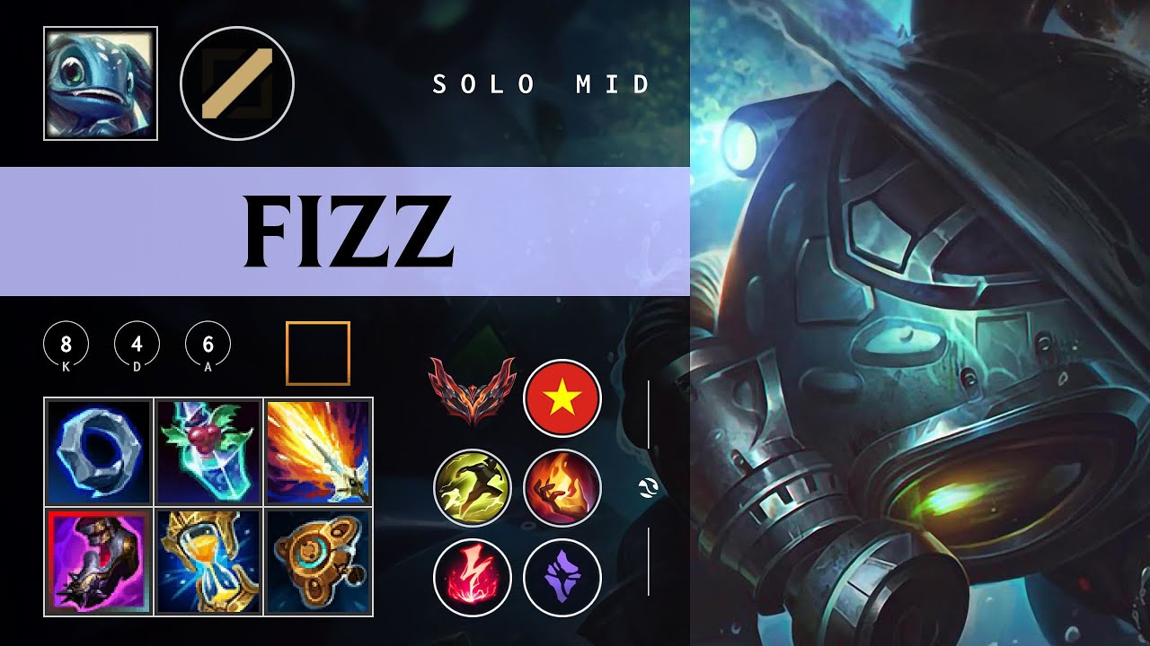 Fizz Mid vs Nasus - VN Grandmaster Patch 26.02