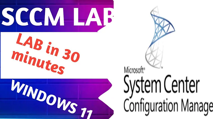 EASY AND FREE SCCM LAB || How to create SCCM LAB