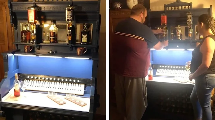 Old Organ Transformed Into Musical Bar