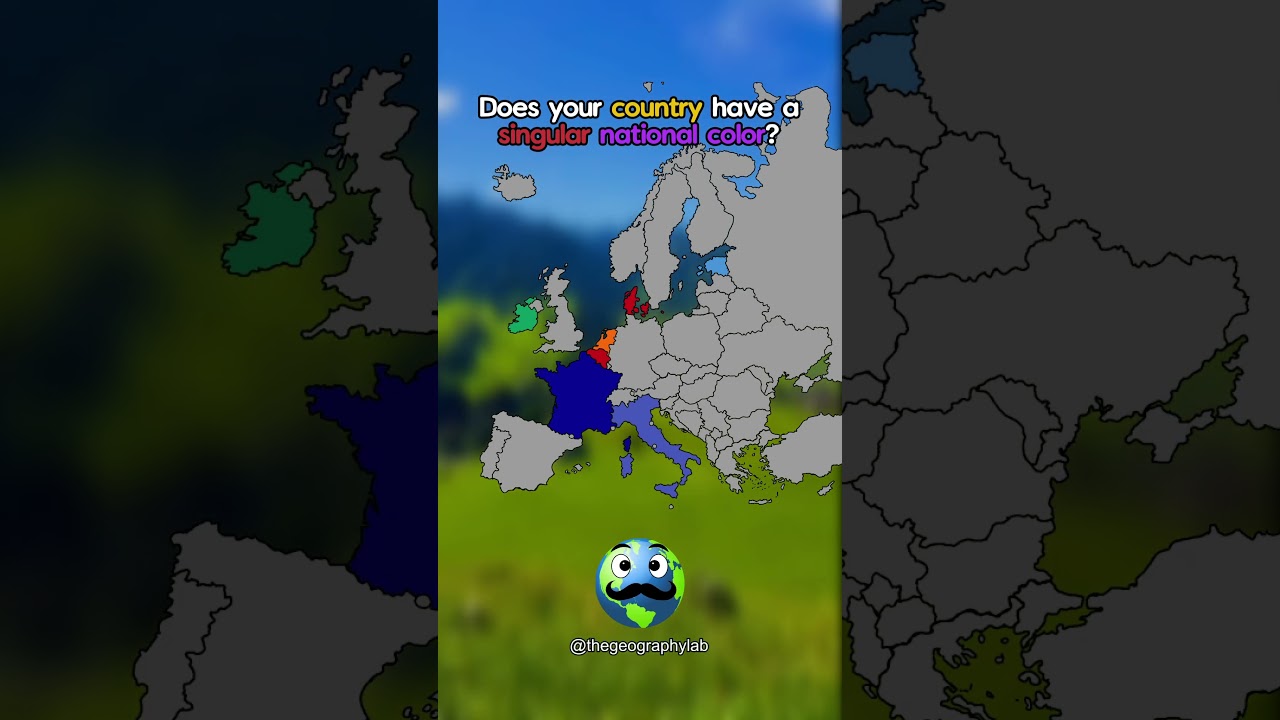 NATIONAL COLOR IN YOUR COUNTRY 🎨🖍️