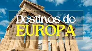 😯 10 Destinos de Europa MAS BARATOS 💸 para Viajar