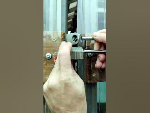 Как починить выгнутые проушины для навесного замка ?) АСМР видео) # ...