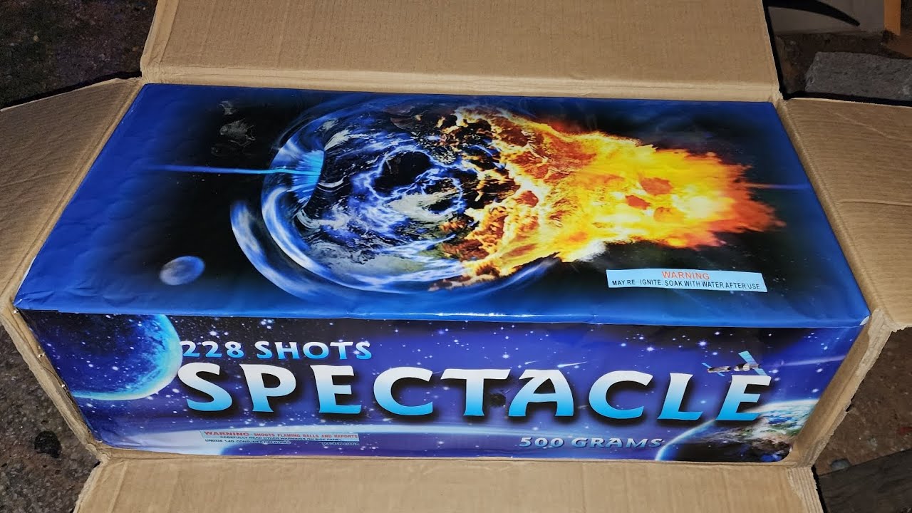 Spectical 228 shots firework