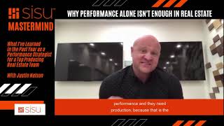 Why Performance Alone Isn’t Enough in Real Estate