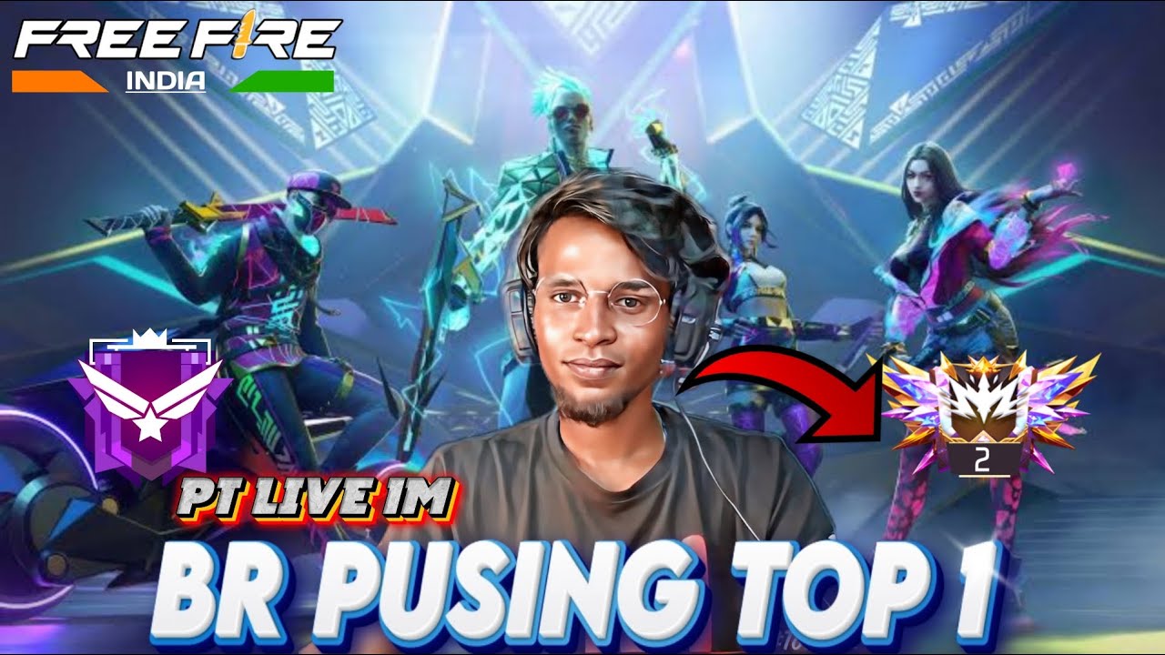 🔴[live] Hey gys com to🔥br rank | region pusing 😱grand master  polam  