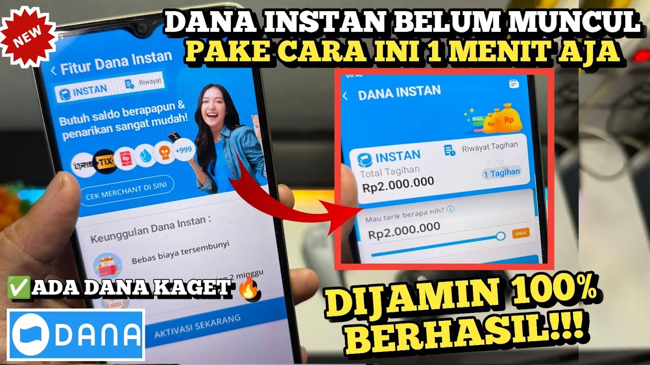Cara Aktifkan Dana Instan Supaya Bisa Pinjam Uang Di Dana Langsung Cair
