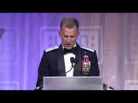 Chaplain Steals the Show at the 2015 USO Gala