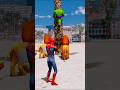 GTA 5: SPIDERMAN SAVING HULK FROM DANGER #Shorts